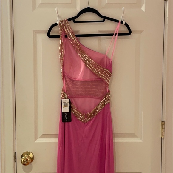 Pink and Gold Prom/Formal Dress - Picture 5 of 12